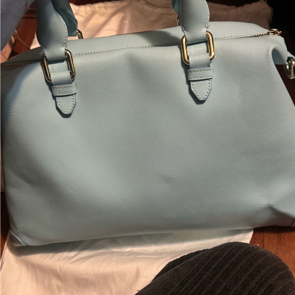 Versace Collection Light Blue Handbag - Picture 3 of 3